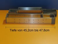 Cutlery drawer - drawer and cutlery insert with 2 levels