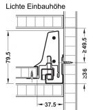 Tandembox Antaro N with Tip-On+Blumotion