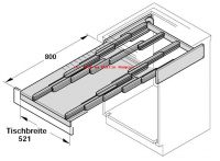 Hailo Einbau-Ausziehtisch Rapid 60cm