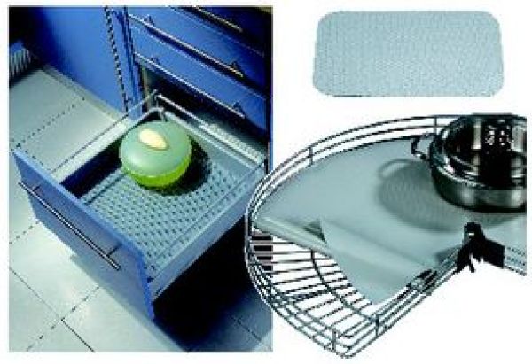 Antirutschmatte silbergrau