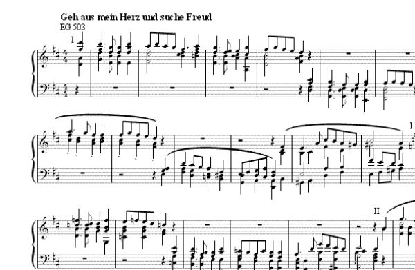 Geh aus mein Herz und suche Freud