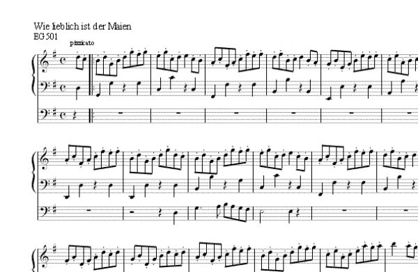 Wie lieblich ist der Maien