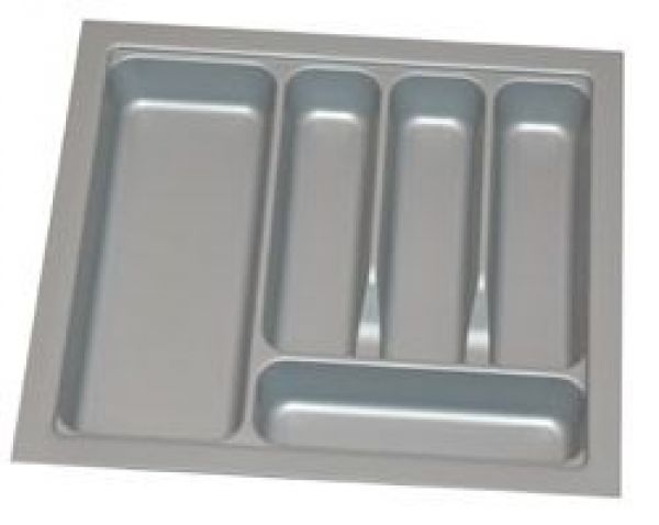 Besteckeinsatz kunststoff grau - DIRKS KOMBI