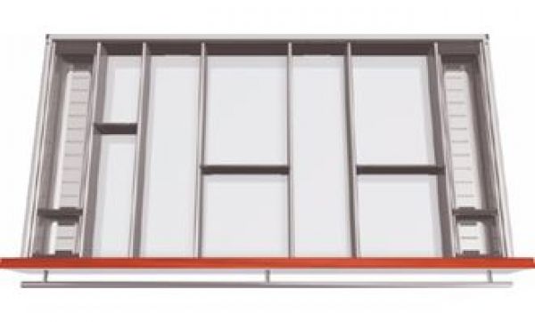 Blum Orga-Line - Arbeitsbesteckeinsatz für 100er Schrankbreite, passend für Nennlänge 65 cm