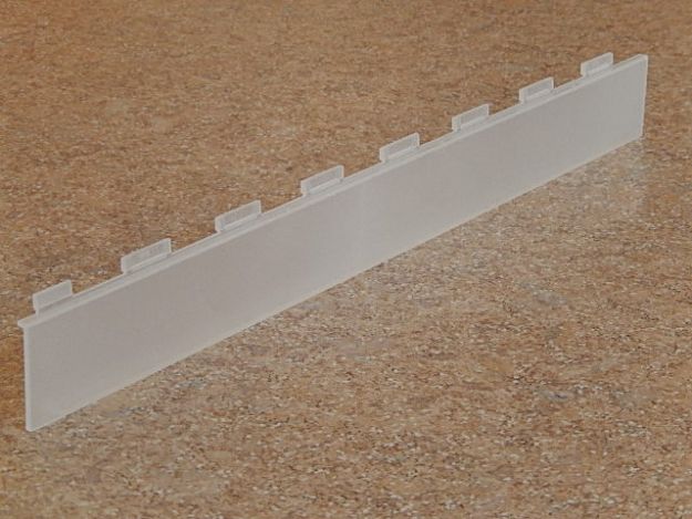 Side panel white for tranlucent cutlery trays by Ninka