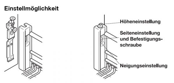 Drahtauszug mit Gitter-Auszugboden und Blum Tandem Vollauszugsschienen