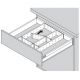 Blum Orga-Line flatware inner diving system for Tandem drawer