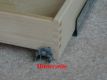 Wooden inner drawer with Tandem runner 560H from Blum