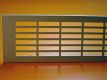 Aluminum anodized silver ventilation grilles