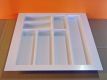 Cutlery tray plastic white for 50 cm cupboard width