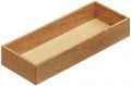 Universal wooden tray, rectangular, for drawer, oak light or ash black