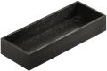 Universal wooden tray, rectangular, for drawer, oak light or ash black