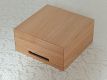 Box, Einsatz aus Echtholz, quadratisch, zum Herausnehmen für Schublade oder Schrank
