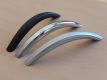 Modern curved handle 2105 with fine groove structure, 7 colours/surfaces