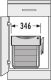 Hailo SpaceSaving Tandem-Comfort 3641-22 waste bin