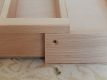 Cutlery tray beech, 7 compartments, adjustable for 40 - 60 cm cabinet width