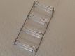 High-quality spice rack, chrome-plated, for wall units from 30 cm wide
